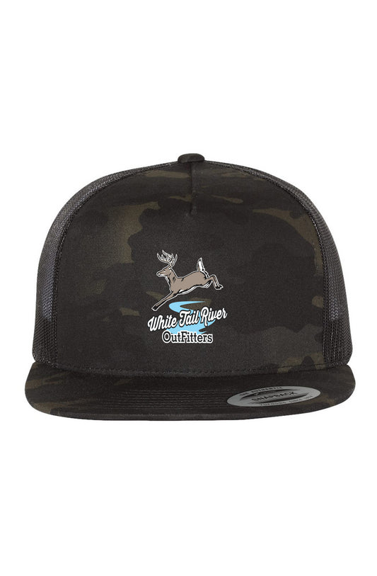 Multicam Black/ Black Trucker Cap