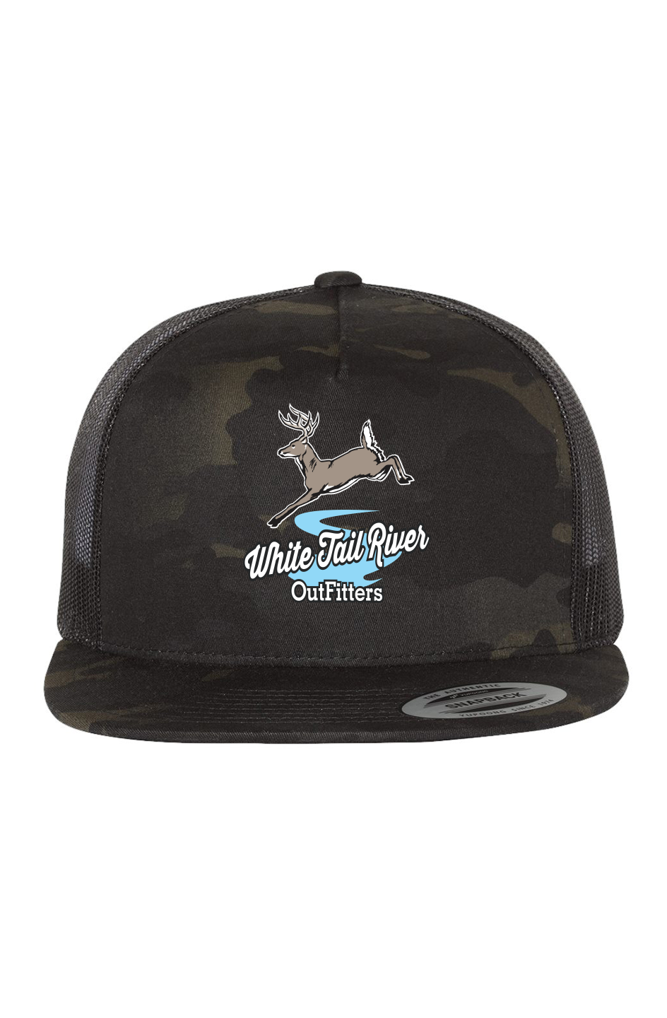 Multicam Black/ Black Trucker Cap